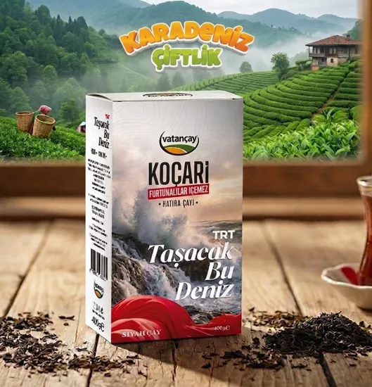 Vatançay Koçari Çayı 400g - Hakiki Karadeniz Çayı